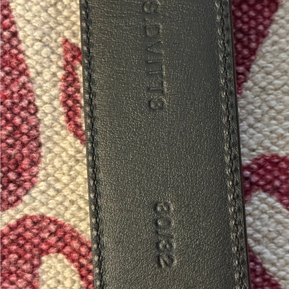 New Authentic Versace Black leather gold/silver tone Medusa-buckle belt - Picture 16 of 16